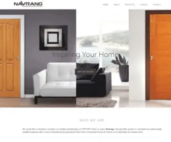 Navrangdoors.com(Navrang Doors) Screenshot