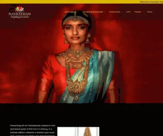 Navrathan.co.in(Diamond jewellery store in Bangalore) Screenshot