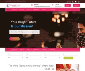 Navratnamatrimony.com(Php matrimony script) Screenshot