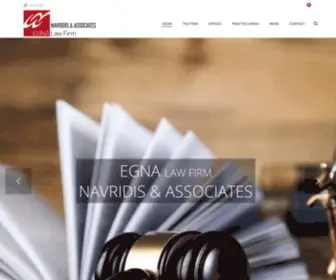 Navridis.com(EGNA LAW FIRM) Screenshot