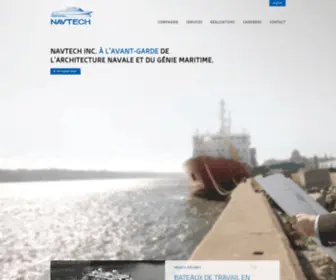 Navtech.ca(Navtech) Screenshot