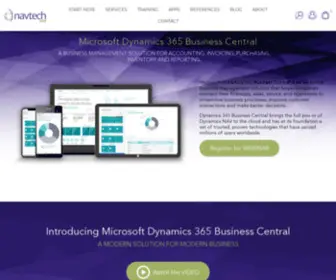 Navtech365.net(Microsoft business central) Screenshot