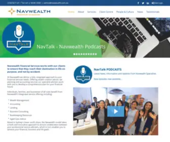 NavWealth.com.au(Navwealth Financial Services) Screenshot