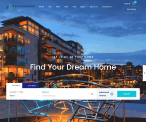 Navyabhavan.com(Navya Bhavan) Screenshot