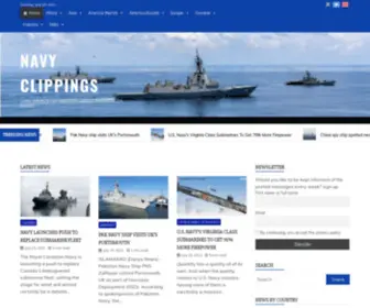 Navyclippings.nl(Open Source information about the world's Navies) Screenshot