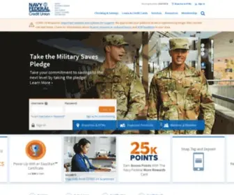 Navyffg.com(Navy Federal Credit Union) Screenshot