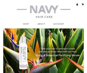 Navyhaircare.com(Welcome Aboard) Screenshot