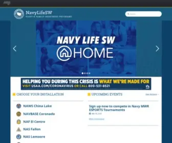Navylifesw.com(Navy Life SW) Screenshot
