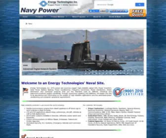 Navypower.com(Navypower) Screenshot