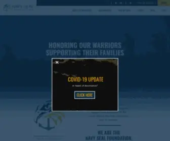 Navysealfoundation.org(The Navy SEAL Foundation) Screenshot