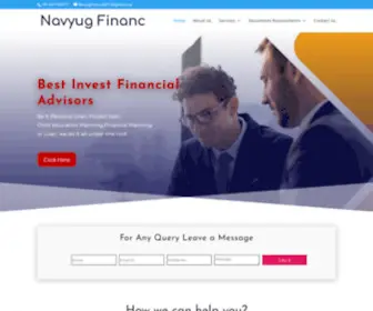 Navyugfinanc.co.in(Navyug Financ) Screenshot