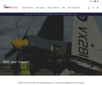 Navywingsflightstore.org(Navy Wings Flight Store) Screenshot