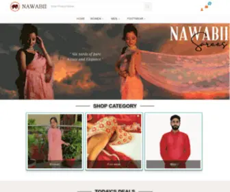 Nawabii.in(Chikankari kurta) Screenshot