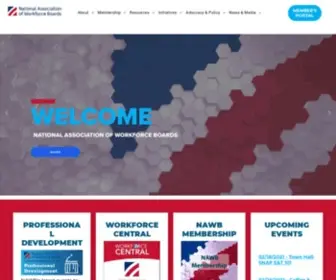 Nawb.org(National Association of Workforce Boards) Screenshot