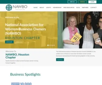 Nawbohouston.org(NAWBO Houston) Screenshot