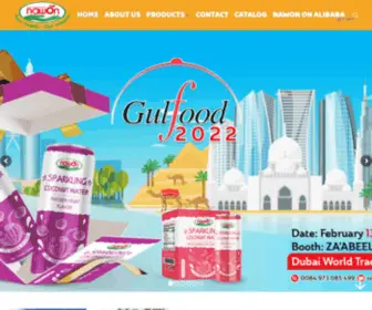 Nawon.com.vn(The Leading Food & Beverage Manufacturer Supplier) Screenshot