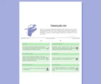Nawouak.net(Object-oriented and generic programming) Screenshot