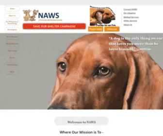 Nawsus.org(NAWS Home) Screenshot