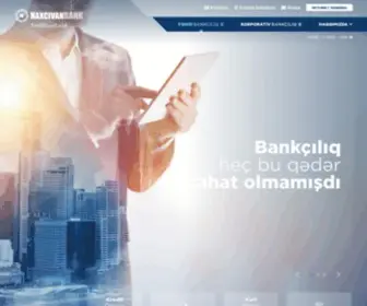 Naxcivanbank.az(Naxçıvanbank) Screenshot