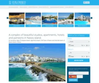 Naxos-Colosseo.com(Naxos Colosseo Studios Apartments) Screenshot