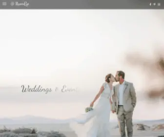 Naxoseyeweddings.com(NaxosEye Weddings will take care of any kind of celebration on ths island of Naxos) Screenshot