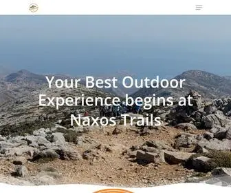 Naxostrails.gr(NaxosTrails) Screenshot