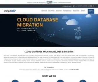 Naya-Tech.com(Professional Database Consultants) Screenshot