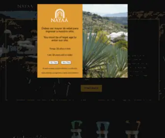 Nayaamezcal.com(Nayaá) Screenshot