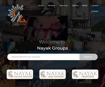 Nayakgroups.in(Nayak groups) Screenshot