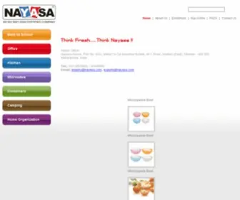 Nayasa.com(Home Shop) Screenshot