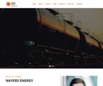 Nayersenergy.com(Redirecting) Screenshot