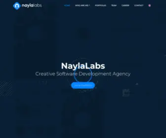 Naylalabs.com(Creative Software Development Agency) Screenshot