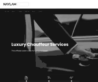 Naylam.com(NAYLAM Luxury Chauffeur Services) Screenshot