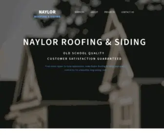 Naylorroofing.com(Naylor Roofing) Screenshot