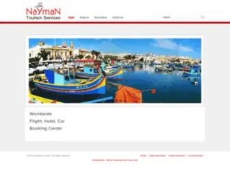 Naymantourism.com(Nayman Tourism) Screenshot