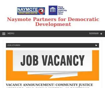 Naymote.com(Empower, Engage and Educating Liberia since 2001) Screenshot