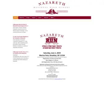 Nazalumni.org(Nazareth Alumni) Screenshot