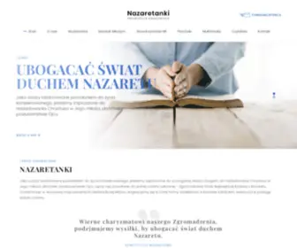 Nazaretanki.org(Zgromadzenie Sióstr Najświętszej Rodziny z Nazaretu) Screenshot