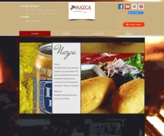 Nazcagrill.com(Peruvian food) Screenshot