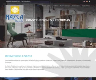 Nazcamarbella.com(Nazca Marbella) Screenshot