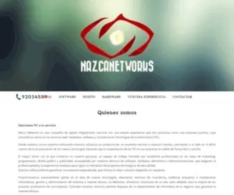 Nazcanetworks.com(Diseño Web) Screenshot