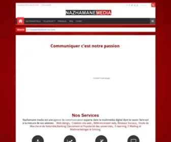 Nazhamane.com(Agence) Screenshot
