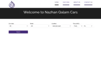 Nazhanqalamusedcars.com(Nazhan Qalam Cars) Screenshot