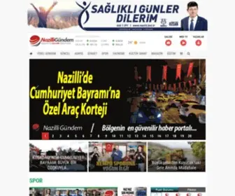 Nazilligundem.com(Nazilli Gündem Haber Portalı) Screenshot