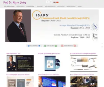 Nazimcerkes.com(Burun Estetiği Ameliyatı Rinoplasti PROF DR NAZIM ÇERKEŞ) Screenshot