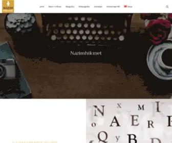 Nazimhikmet.info(Nazım) Screenshot