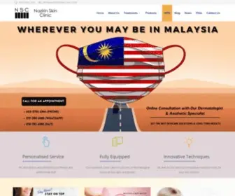 Nazirinskinclinic.com(At Nazirin Skin Clinic (NSC)) Screenshot