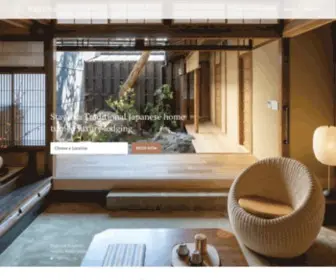 Nazuna.co(高級感あふれる旅館や一棟貸切り宿へと蘇った日本) Screenshot