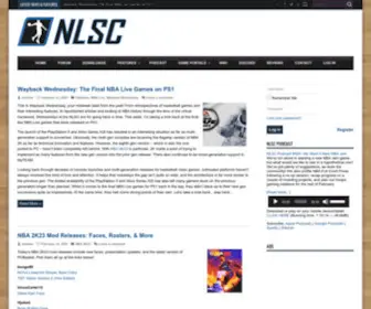 Nba-Live.com(Your source for basketball video games) Screenshot