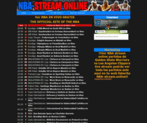 Nba-Stream.online(Nba Stream online) Screenshot